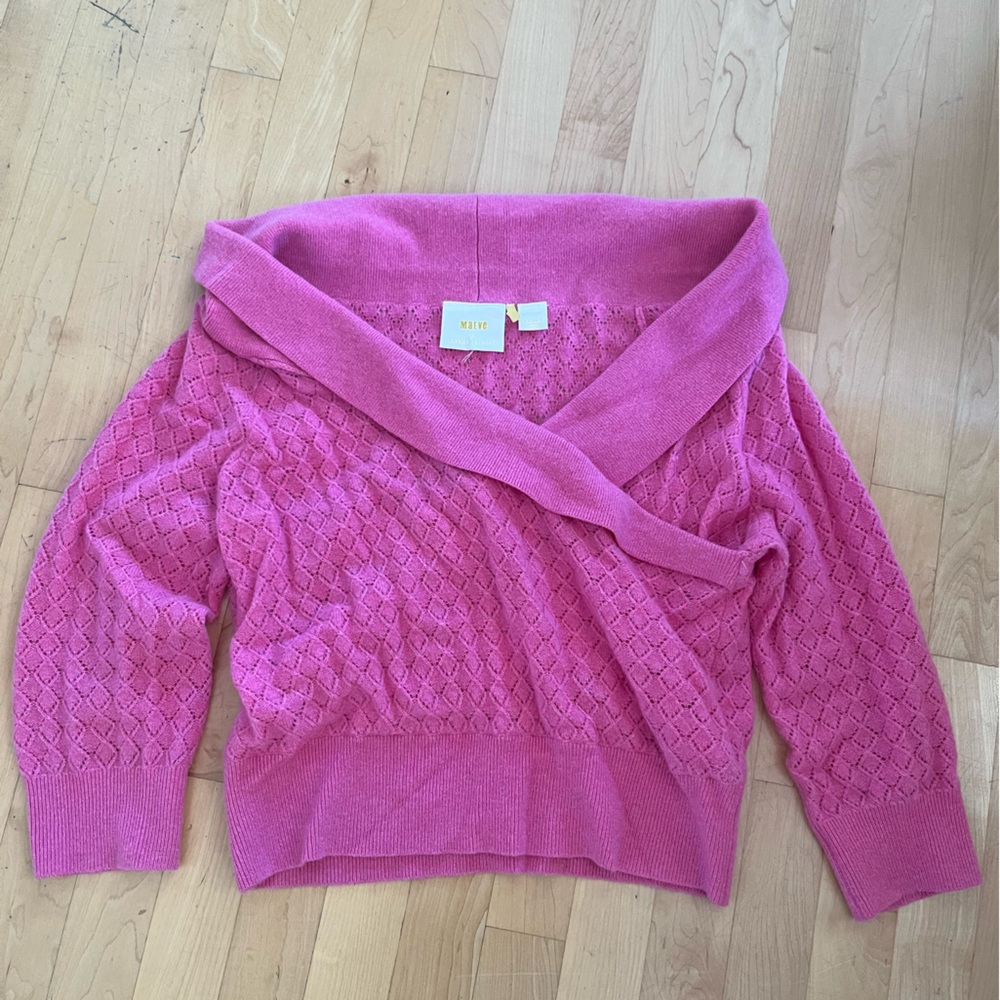 Pink cashmere sweater